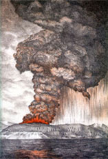 Volcanic History history krakatau volcano